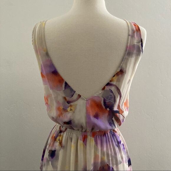 Show Me Your Mumu Kendall Floral Maxi Dress in Abers Babers Chiffon Colorful XS - Picture 9 of 9